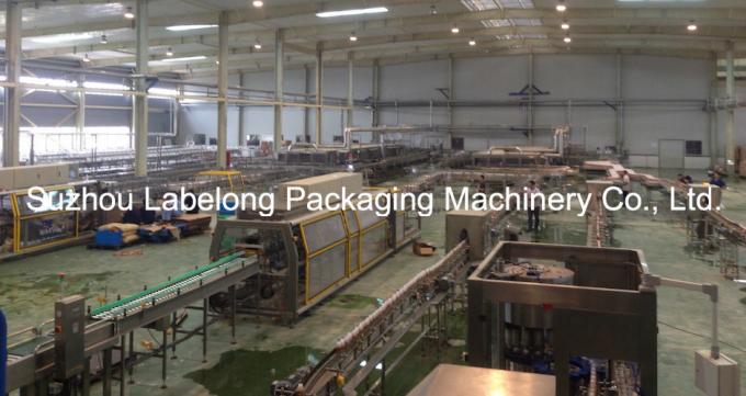 Máy dán nhãn chai phẳng tự động 2