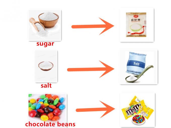 Tự động Snack Seed Spice Popcorn Nuts Peanut Tea Grains Máy đóng gói gói 2
