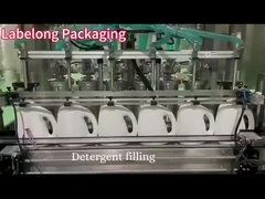 Máy chiết rót chai tuyến tính có thể tùy chỉnh công suất cao Bảo trì dễ dàng