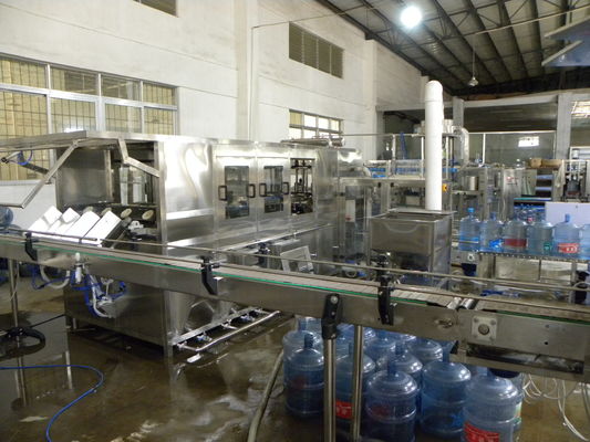 Automatic 5 Gallon Filling Machine 1 Year Warranty for Beverage Bottling Plant