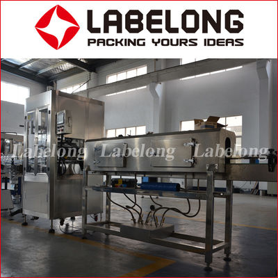 PET 9000BPH Round  Automatic Bottle shrink sleeve Labeling Machine