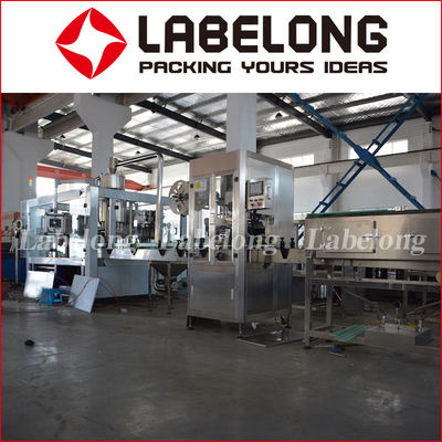 PET 9000BPH Round  Automatic Bottle shrink sleeve Labeling Machine